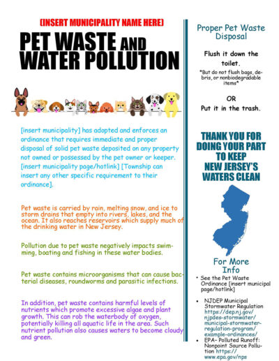 Pet Waste Flyer